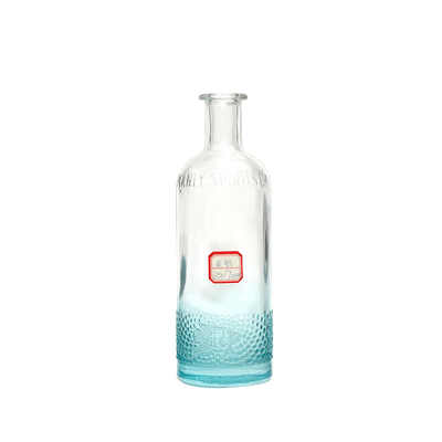 Bouteille de spray bleu pour solution d'emballage de boissons de 500 ml