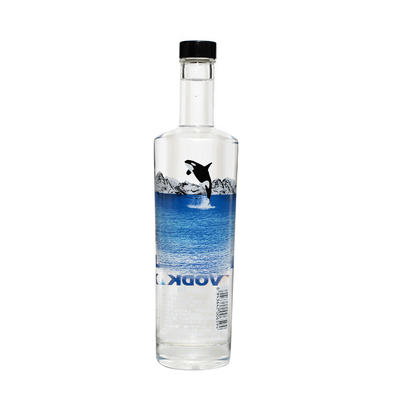 Bouteille de spray bleu pour solution d'emballage de boissons de 500 ml