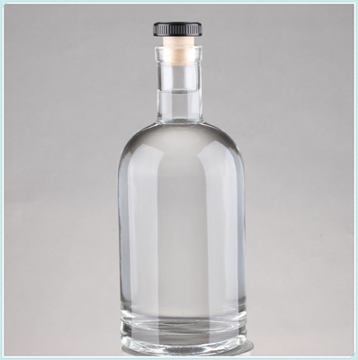 Bouteilles d'alcool en verre de super-friture avec liège 75cl Capacité 750ml