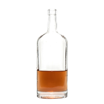 700 ml Bouteille carrée 250 ml Gin Vodka Boisson Liqueur Bouteille en verre de Yuncheng Ruisheng