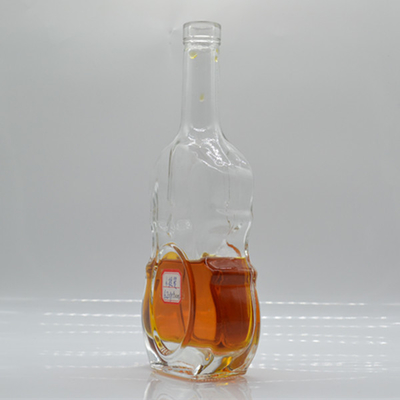 Bouteille en verre personnalisée de 750 ml/500 ml pour boissons alcoolisées Emballage Type de scellant à bouchon débranché
