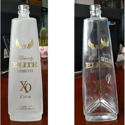 Bouteille de verre vide pour boissons industrielles avec bouchon de liège 375 ml 500 ml 750 ml