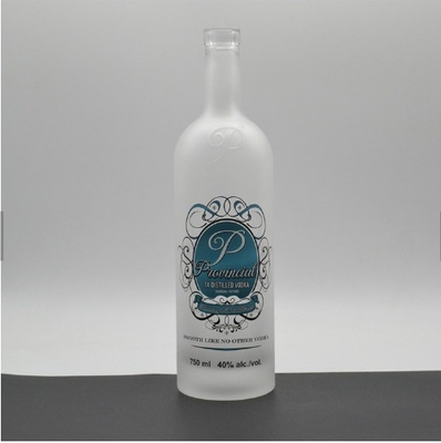 Bouteille de verre vide pour boissons industrielles avec bouchon de liège 375 ml 500 ml 750 ml