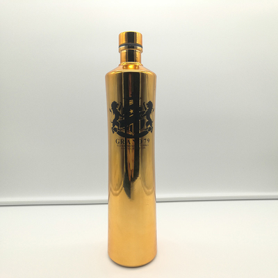 Vodka électronique personnalisée hautement OEM/ODM 750 ml bouteille en verre de whisky avec bouchon à vis