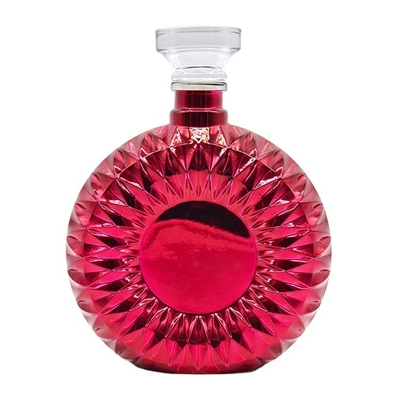 Super Flint 500ml 700ml 750ml Brandy Liquor Bouteilles en verre de vin avec et le design de mode