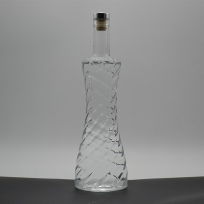 Bouteille en verre de 750 ml avec expédition express.