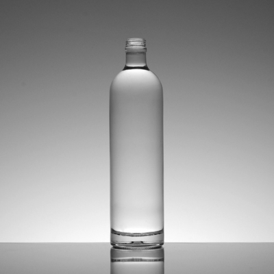 Bouteilles en verre claires de 750 ml pour la vodka, le whisky et les spiritueux