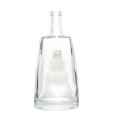 700 ml décanteur de whisky blanc vodka minéral 750 ml bouteille en verre alcoolisé liqueur bouteille de liège