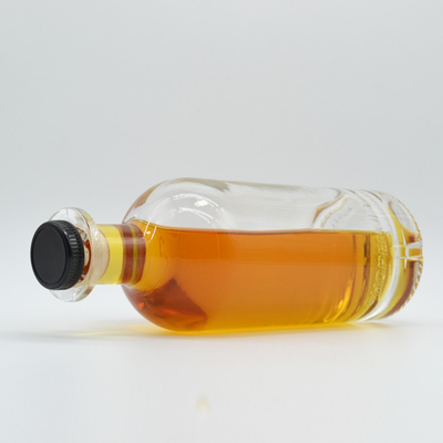 Bouteille en verre de forme unique de 700 ml pour le matériau en verre XO/Brandy Super Flint et le capuchon Crown