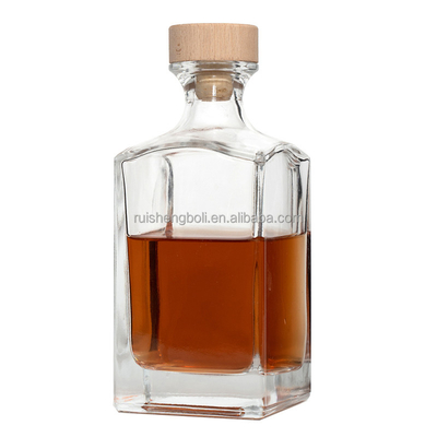 La surface décalé manipulation 750 ml Vodka Whiskey Liquor Spirits Alcool Bouteilles en verre
