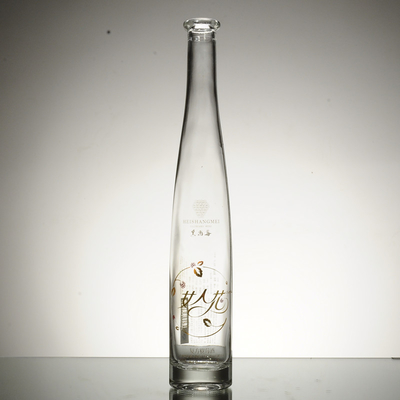 Matériau du collier Bouteille en verre pour vin avec bouchon 750 ml Bouteille de cognac Xo vide