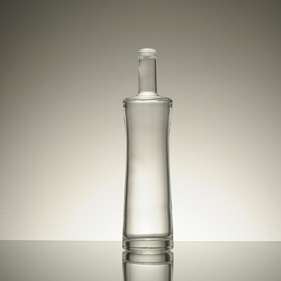 Matériau du collier Bouteille en verre pour vin avec bouchon 750 ml Bouteille de cognac Xo vide