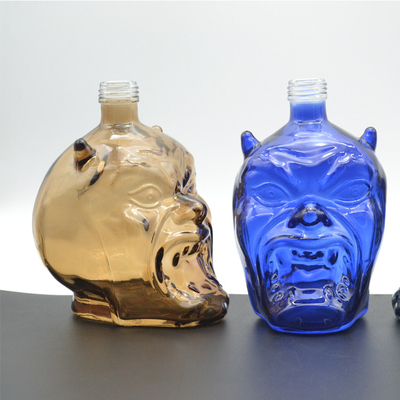 Impression personnalisée du logo 50 ml Mini bouteille en verre pour patron Tequila en vrac 50 cl 750 ml Gin Vodka