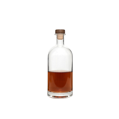 Super Flint Glass 250ml 300ml 350ml 750ml 1l Bouteilles de verre clair de liqueur avec tequila