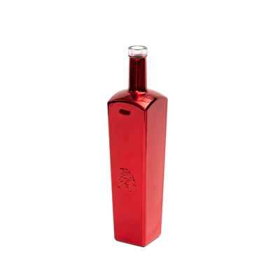 250 ml 500 ml 16 oz noir mat noir Boston Bouteilles en verre pour les boissons alcoolisées Vodka huile d' olive