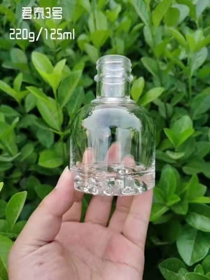 Matériau du collier Super Flint Glass 750 ml Whiskey Vodka Bouteilles d'huile de liqueur avec couvercle en liège