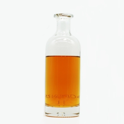 Bouteille en verre de 750 ml pour les spiritueux Gin vide Rhum recyclé Whisky Vodka OEM/ODM Acceptable