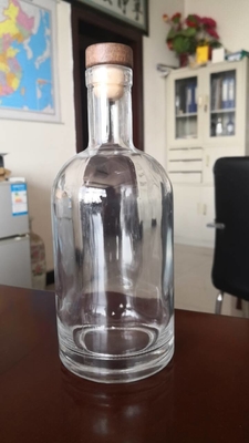 Bouteille en verre gravée pour vodka/brandy/whisky 500 ml 700 ml