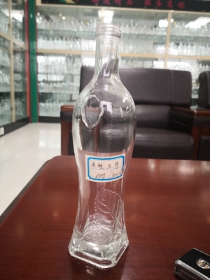 Bouteille en verre gravée pour vodka/brandy/whisky 500 ml 700 ml