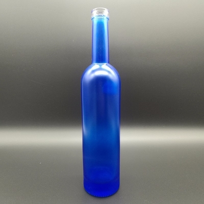 Grave/Frost/Decal/Spray Bouteille en verre 750 ml/1000 ml pour la vodka le whisky le cognac le rhum le gin