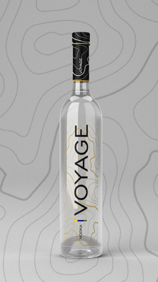 500 ml 750 ml 1000 ml Bouteille en verre Super Flint pour la vodka industrielle et le whisky et le rhum