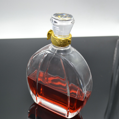 500 ml 750 ml Super Flint Glass White Spirits Bouteille de liqueur parfaite pour la vodka et le rhum