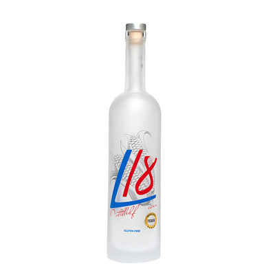 Bouteilles en verre Super Flint pour la vodka et le whisky en liquide de 500 ml, 700 ml et 75 cl