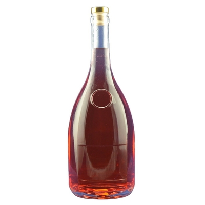 TUV Standard Glass Bouteille de vin Whisky Emballage en verre Surface de gravure personnalisée