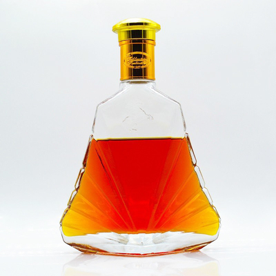 Boissons industrielles 700 ml Bouteille en verre transparent avec liège et matériau en verre Super Flint