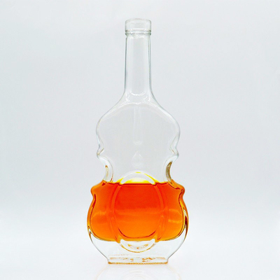 Boissons industrielles 700 ml Bouteille en verre transparent avec liège et matériau en verre Super Flint