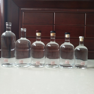 Bouteille en verre glacée vide GUALA vodka liqueur de liège 375ml 750ml 1 litre 1750ml