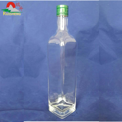 700 ml 750 ml Super Flint Bouteille en verre carré française pour l' alcool Standard certifié SGS