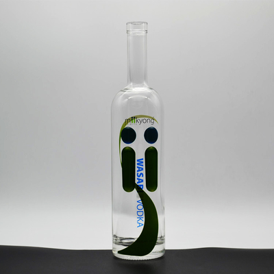 750 ml de bouteilles en verre gouala russe pour liqueur de vodka