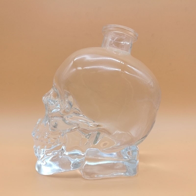 Type d'étanchéité du capuchon à visque à visque à vitre de type Super Flint Glass Skull
