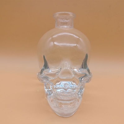 Type d'étanchéité du capuchon à visque à visque à vitre de type Super Flint Glass Skull