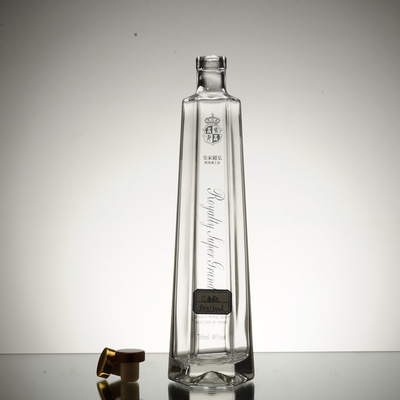 OEM Bienvenue 750 ml Bouteilles de boissons en verre Pour le vin Whiskey Tequila Vodka verre verre