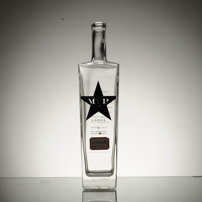 OEM Bienvenue 750 ml Bouteilles de boissons en verre Pour le vin Whiskey Tequila Vodka verre verre