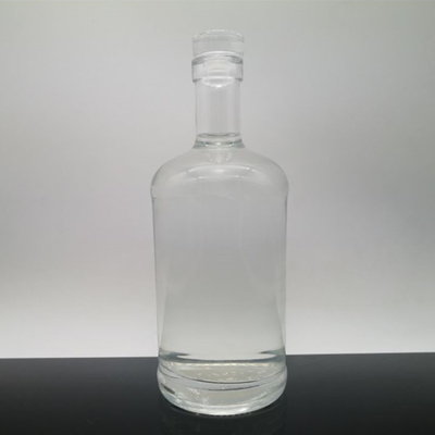 375 ml 200 ml 100 ml Bouteille en verre Gin Whisky Vin Vodka Spiritueux Bouteille en verre avec liège