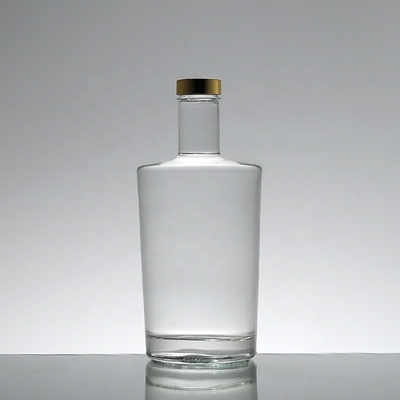 Bouteille en verre transparent de 1 litre pour boissons Assurance du commerce Paiement Boissons industrielles