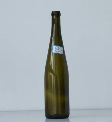 Matériau de verre de couleur brute bouteille de vin antique glace profonde Processus et TT Délai de paiement