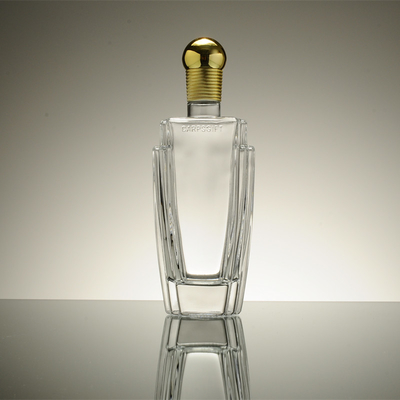 Traitement de surface de gel Bouteille en verre carré française de 700 ml 500 ml / 250 ml