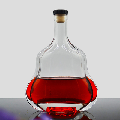 Bouteille en verre de 750 ml en forme d'animal pour le brandy