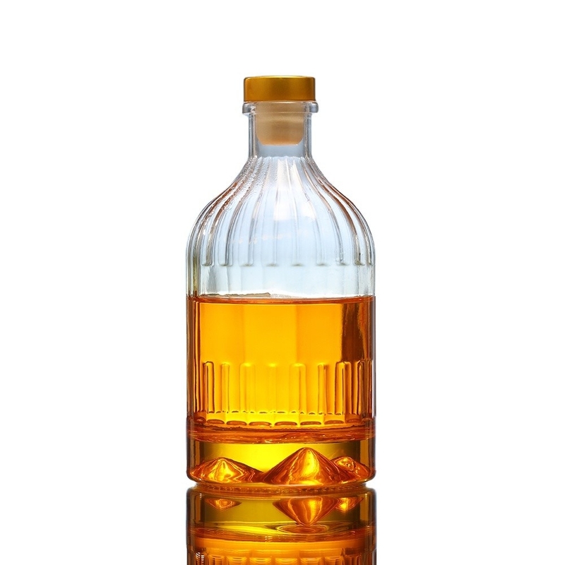 Bienvenue OEM 500 ml et 750 ml bouteille de verre de vodka pour le paiement Terme T / T Paypal Western Union
