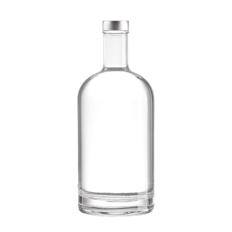 Bouteille de liège ronde personnalisée pour tequila liqueur whisky 1L 750ml 700ml 500ml 34oz Capacité