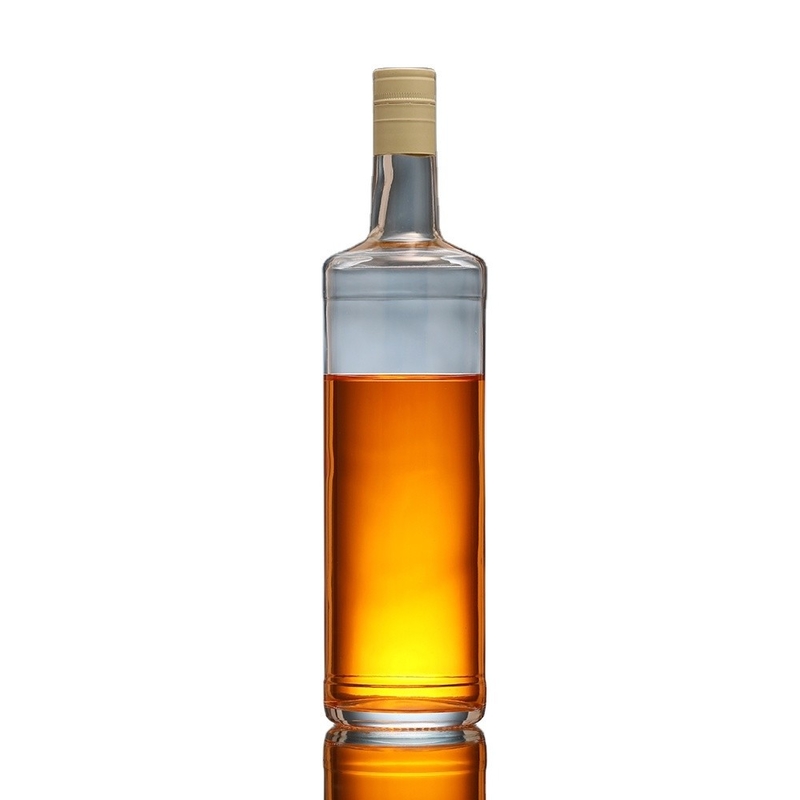 Bouteille en verre Super Flint pour boissons alcoolisées Tailles personnalisées T/T Paypal Western Union