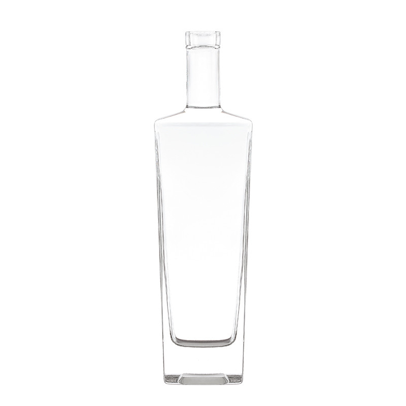 500 ml 700 ml 750 ml Whisky de liège Liquore blanc Sauce à l' eau Fruit Bouteille de vodka en relief pour le rhum
