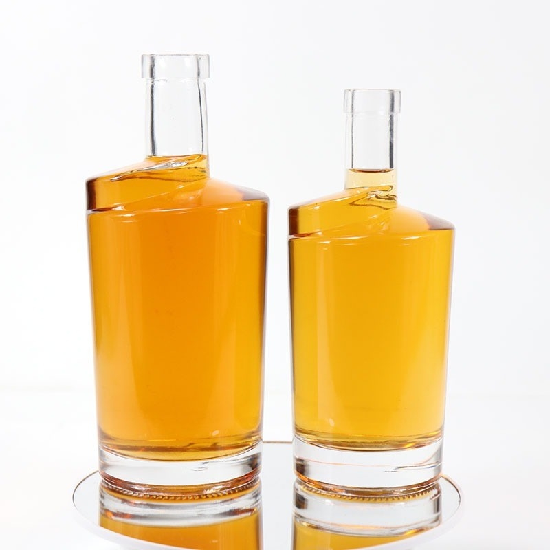 Bouteilles de whisky et de vodka Super Flint Les meilleures pour le rhum 500 ml 750 ml Capacité