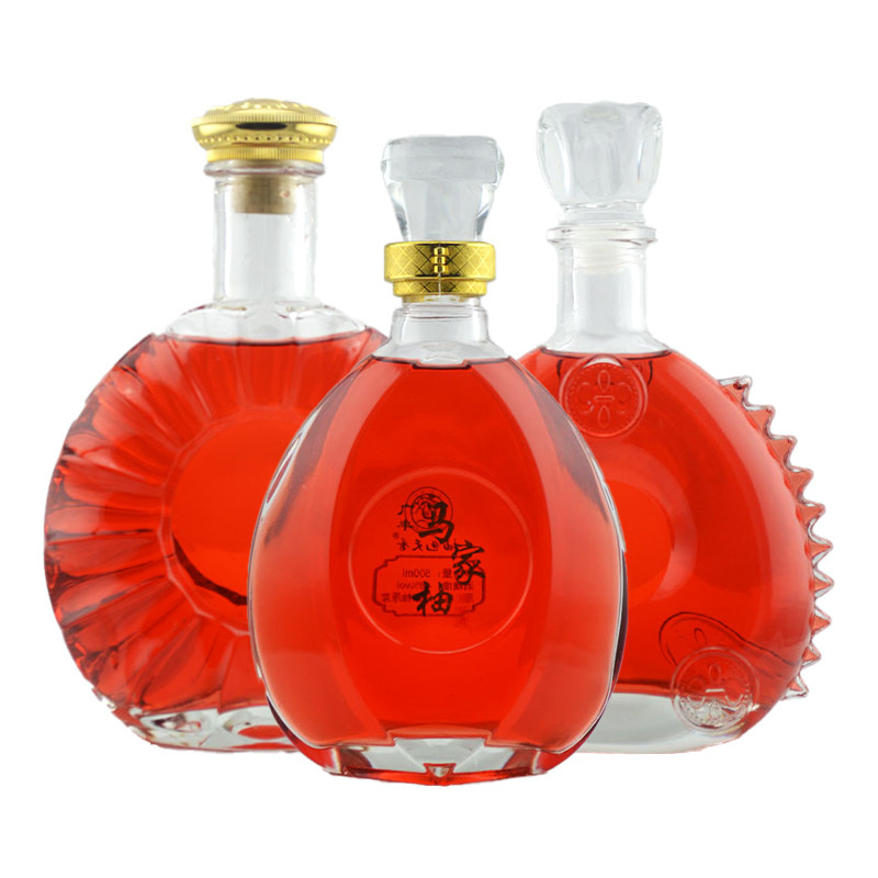 Bouteilles en verre pour alcool 500 ml 750 ml