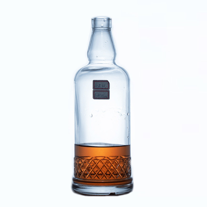375 ml 500 ml 700 ml 750 ml 1000 ml Liquore en verre Whisky Vodka Bouteille de spiritueux avec capuchon Guala