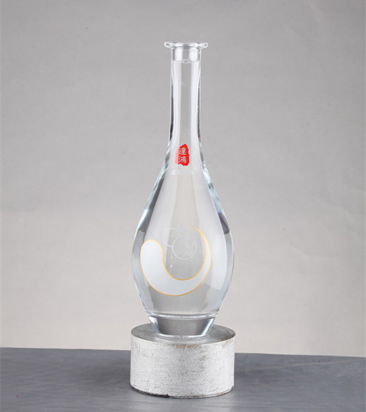 Bouteilles vides 750 ml Bouteille de spiritueux et de liqueur avec sceau de liège Expédition vers le marché mondial